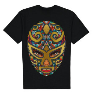 PLAYERA LUCHADOR HUICHOL